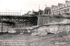 Storm-damage-at-St-Leonards-Pier-Marina-26-and-27-November-1905.